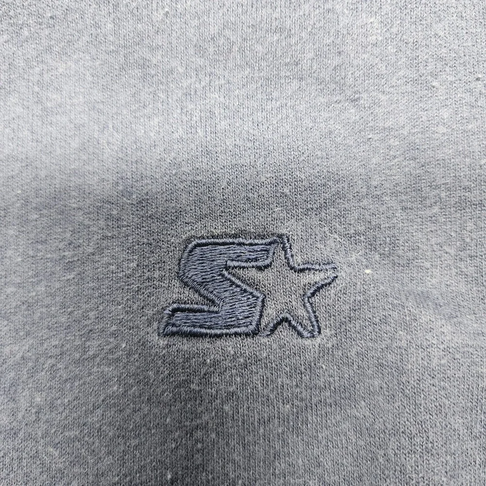 Starter Pro 80 Sweater Mens 2XL Heavyweight Crewneck Sweatshirt Blue Vintage